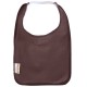 Brown Square Bib with Elastic - Baby Babas