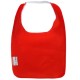 Red Square Bib with Elastic - Baby Babas