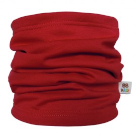 Burgundy Tube Scarf for babies - Baby Babas