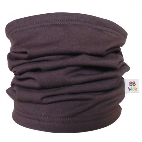 Brown Tube Scarf for babies - Baby Babas