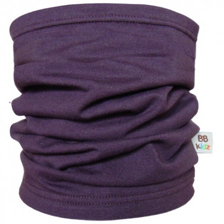 Aubergine Tube Scarf  Kids - Baby Babas