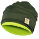 Khaki & Lime Green Hat - Baby 6-24 months - Baby Babas