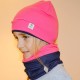 Rasberry Pink & Navy Blue Hat - Kids 2-8 years - Baby Babas