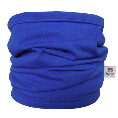 Royal Blue Tube Scarf for babies - Baby Babas