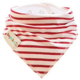 Cream with Red Stripes