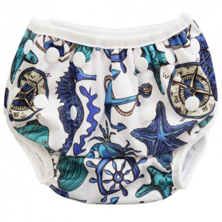 Swim Nappy Blue Sailor