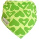 Green Hearts Dribble Bib XL