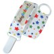 Multicoloured Stars Pacifier Clip - Baby Babas